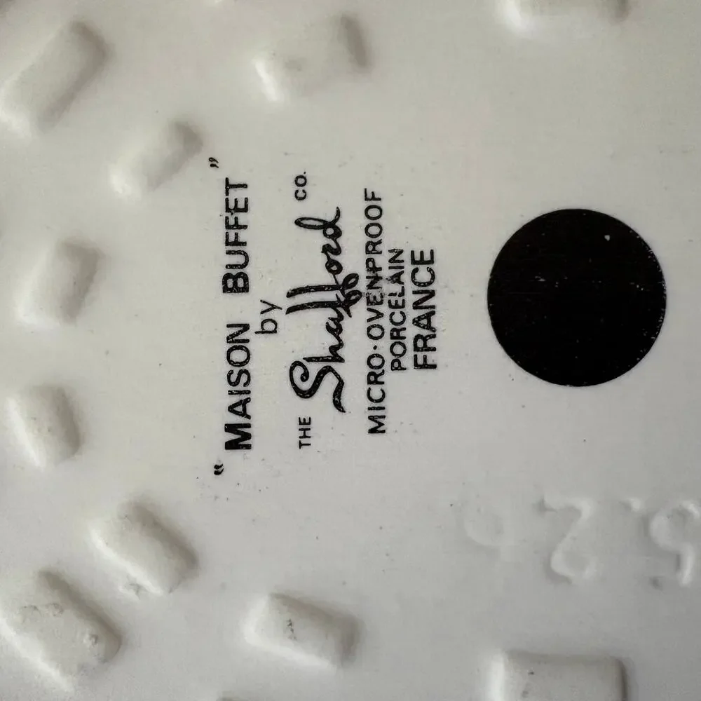 Maison Buffet Shafford Porcelain Bowl Made in‎ France